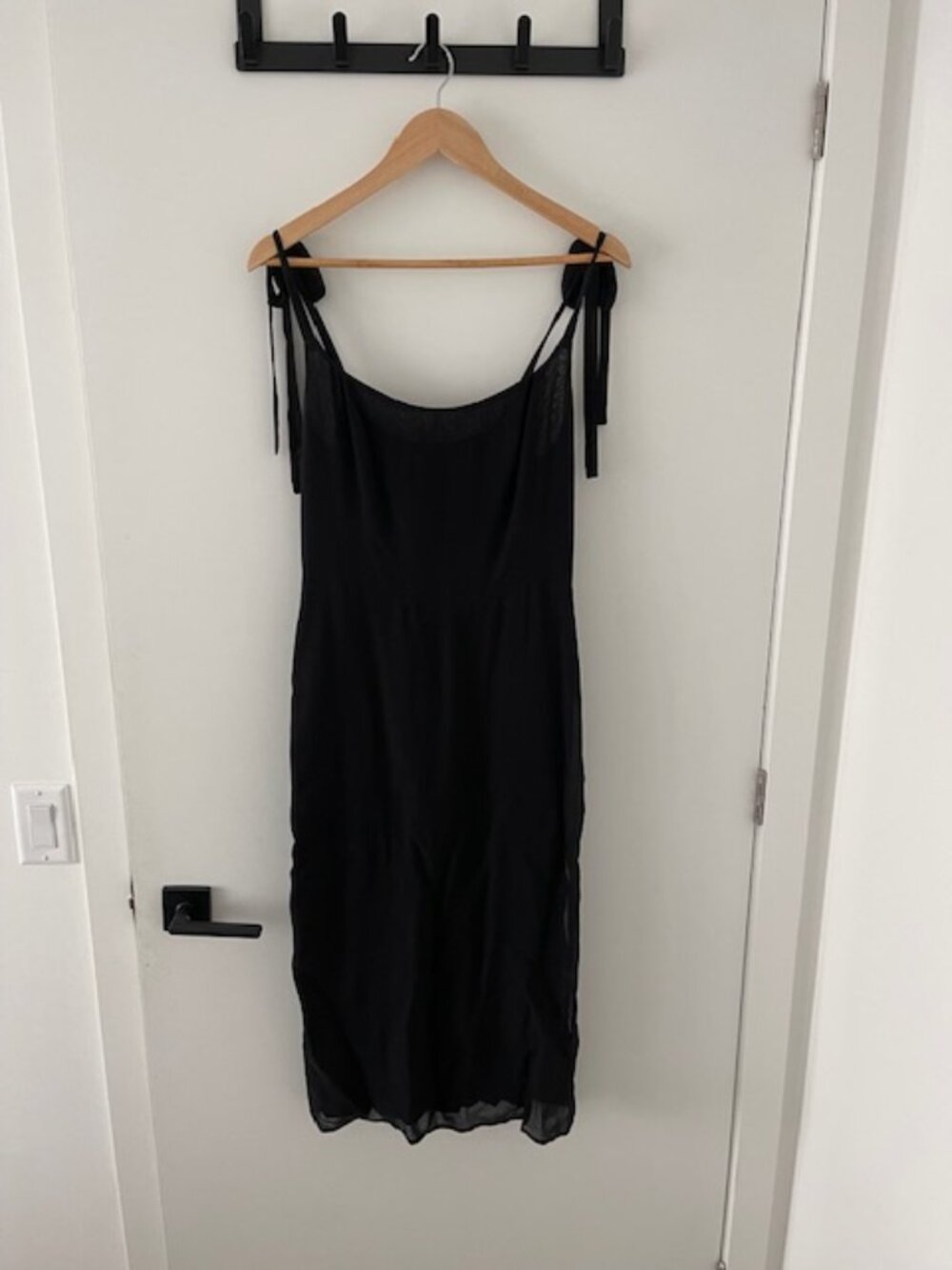 Reformation Besse Dress - Black, size 10